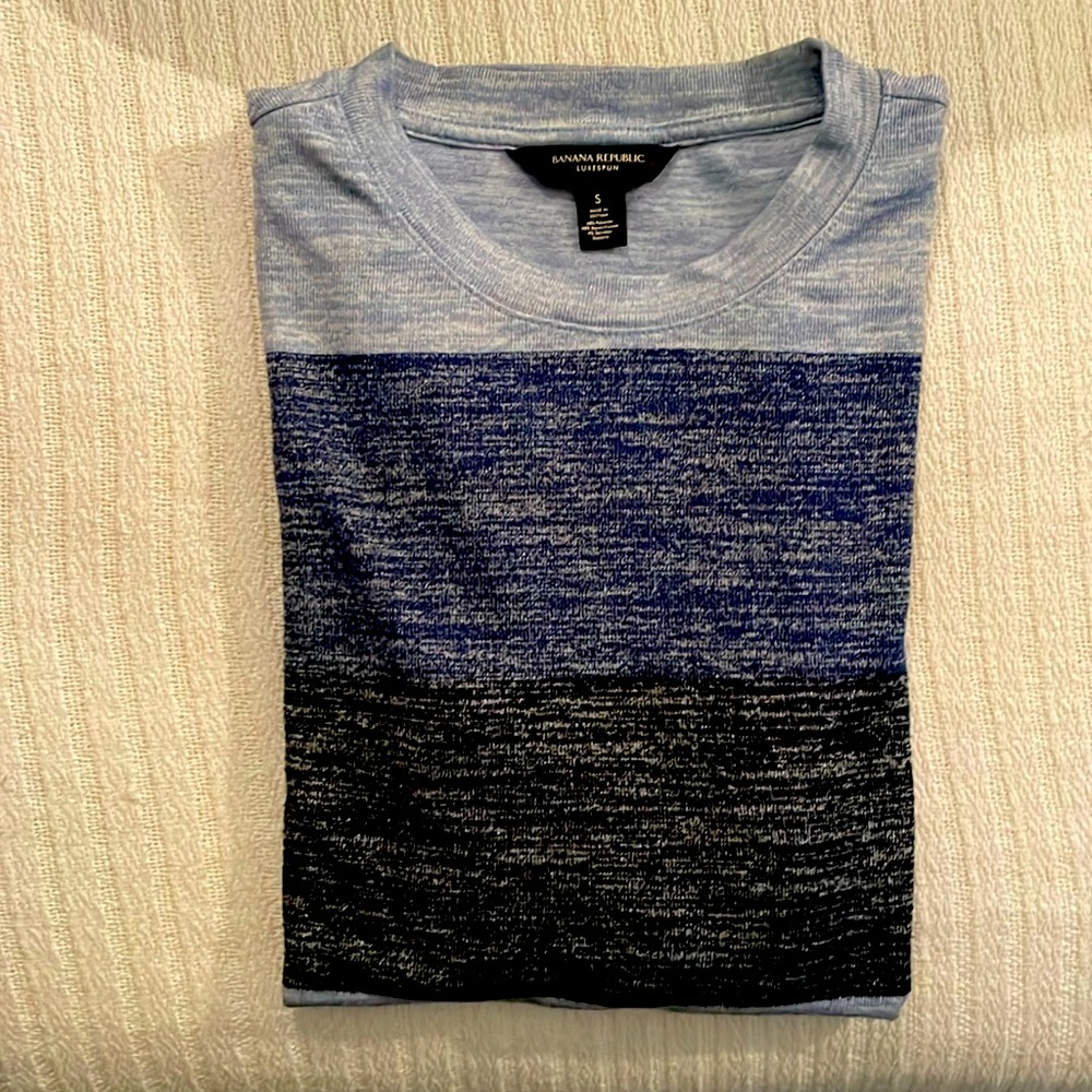 Lightweight striped sweater by Banana Republic.